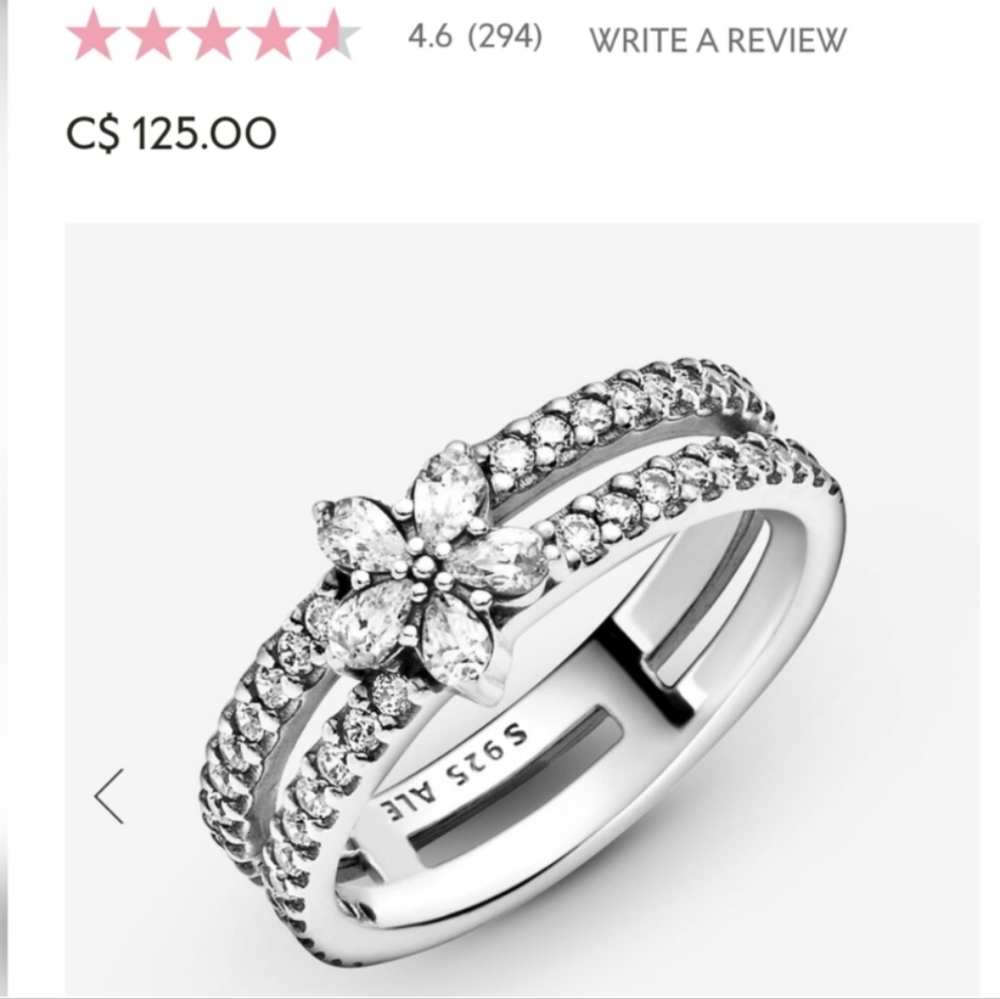 Snowflake ring